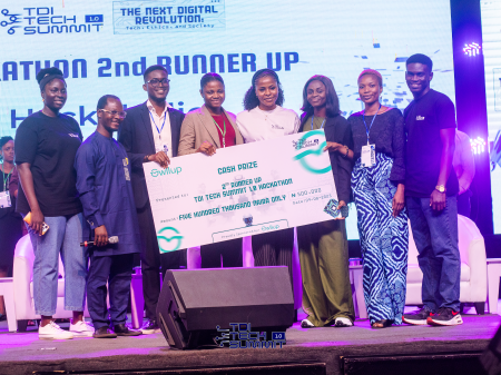 Hackathon second runners-up